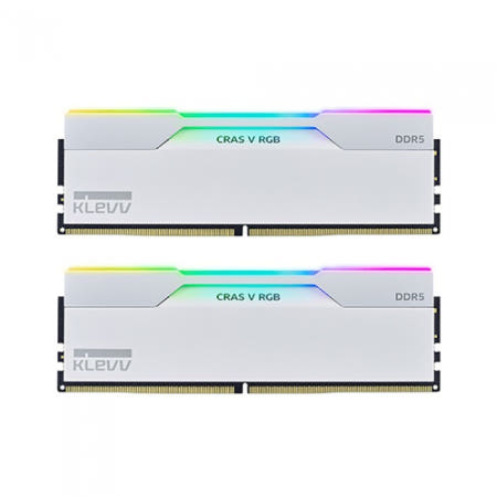 ESSENCORE KLEVV DDR5-6000 CL28 CRAS V RGB WHITE 패키지 서린 (32GB(16Gx2))