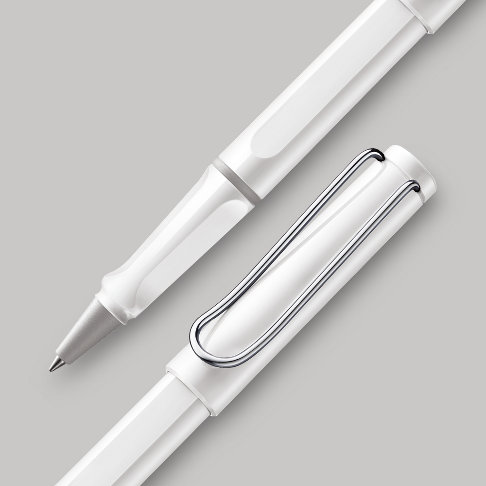 [LAMY] 라미 사파리 수성펜 샤이니 화이트 / LM319 WH - 상품 이미지