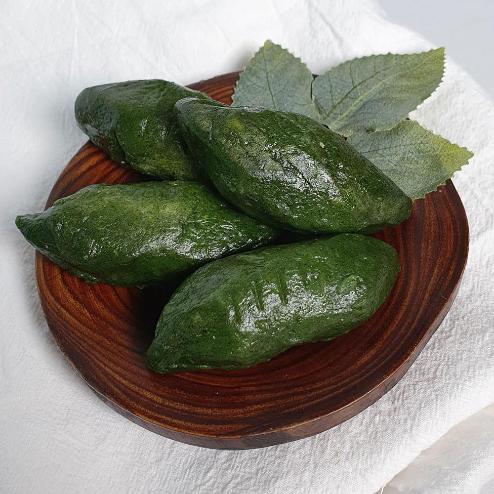 영광 찐 모시송편 2kg 40g x 50봉 모싯잎송편 개별포장 전자랜지 조리 - 상세 이미지 4