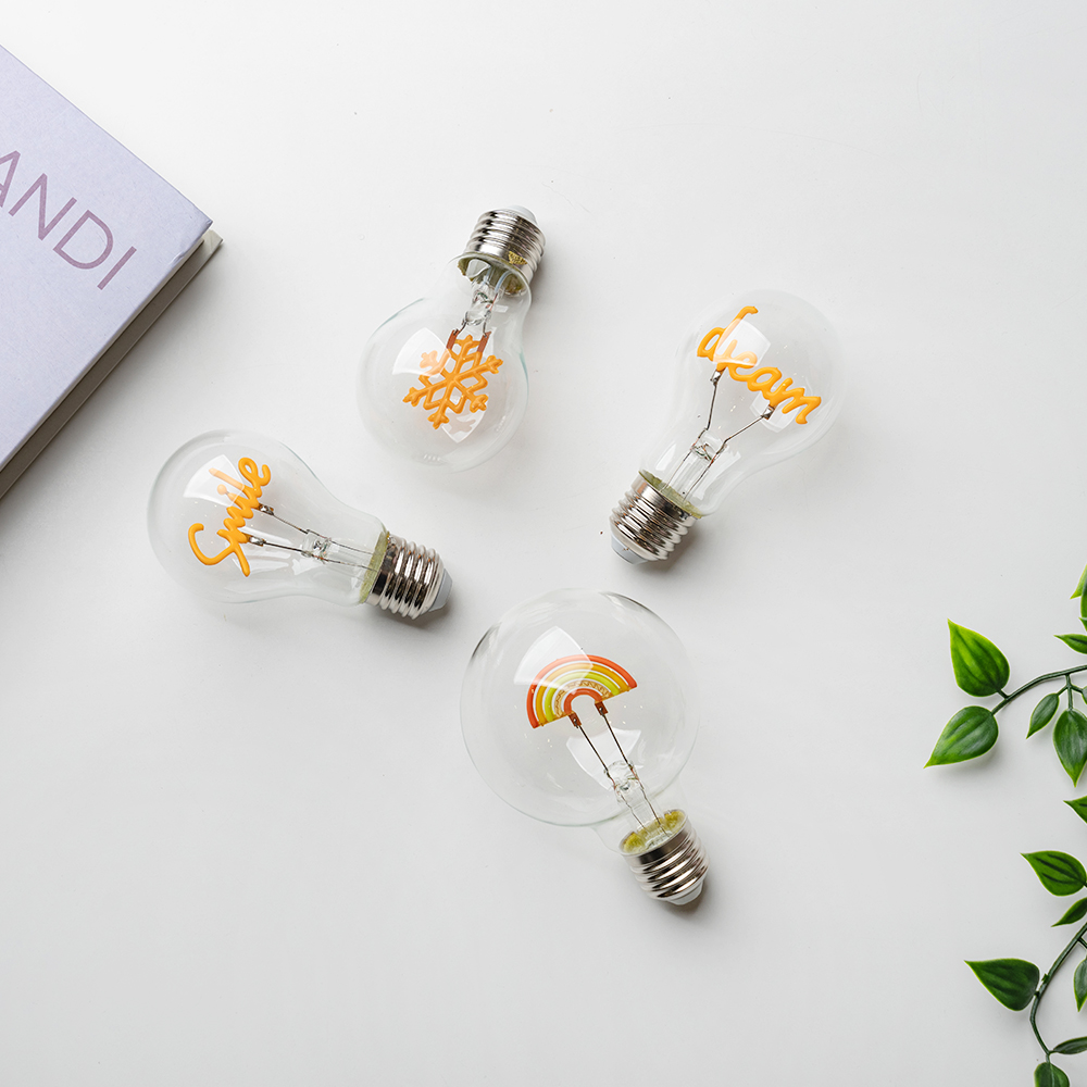 노바리빙 LED 에디슨 소켓 전구 캠핑 파티용품 네온사인 조명등 무드등