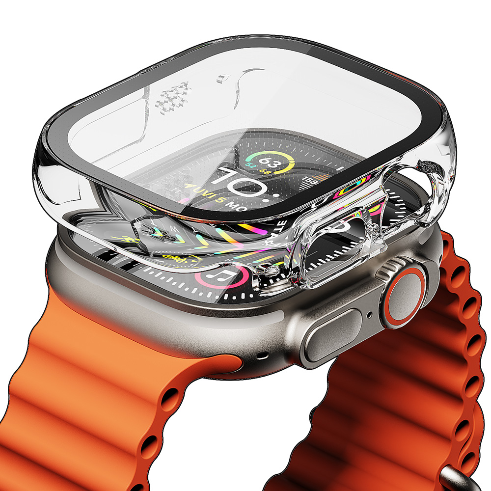 빅쏘 애플워치 울트라 3 2 1 케이스 강화유리 풀커버 레빅스킨