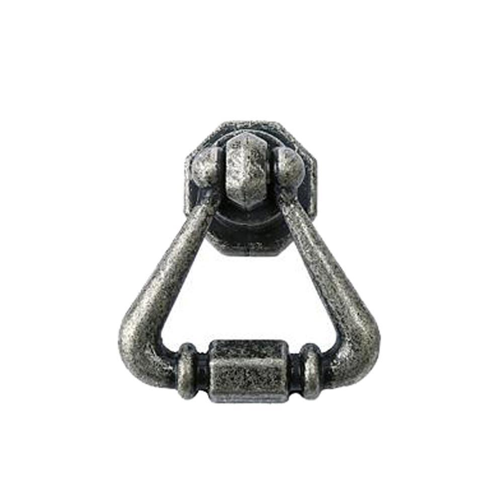 DIY 클래식 고가구 장식장 고리손잡이 엔틱 링손잡이 34mm 은착