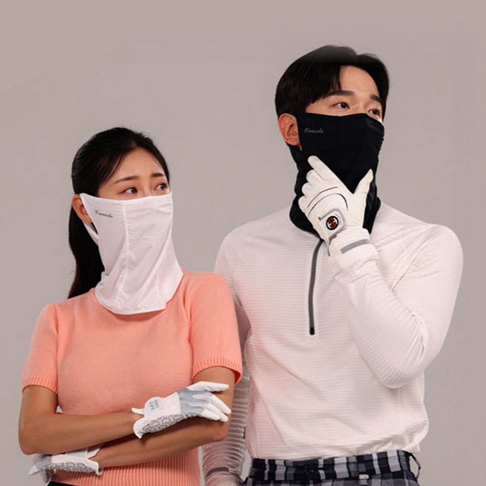 카모도 자외선차단마스크 낚시 등산 골프 안면 쿨 마스크 - 상세 이미지 5