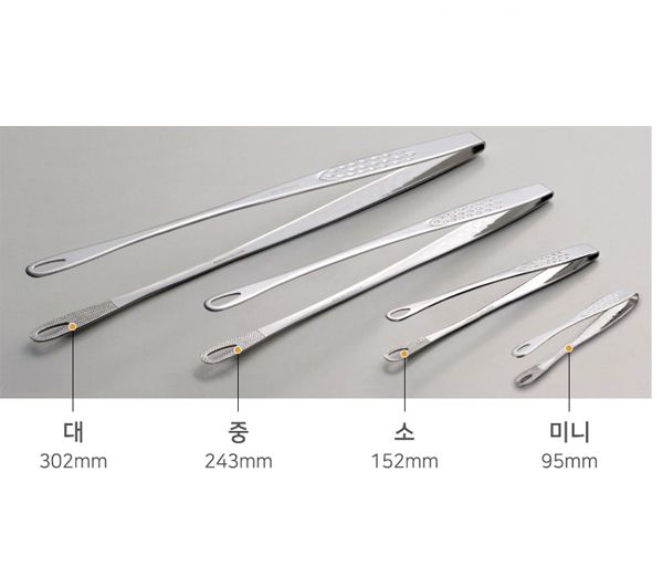 일본 센부도 스텐 바베큐 고기 집게 야채 초밥 야키니쿠 집게 152mm - 상세 이미지 2
