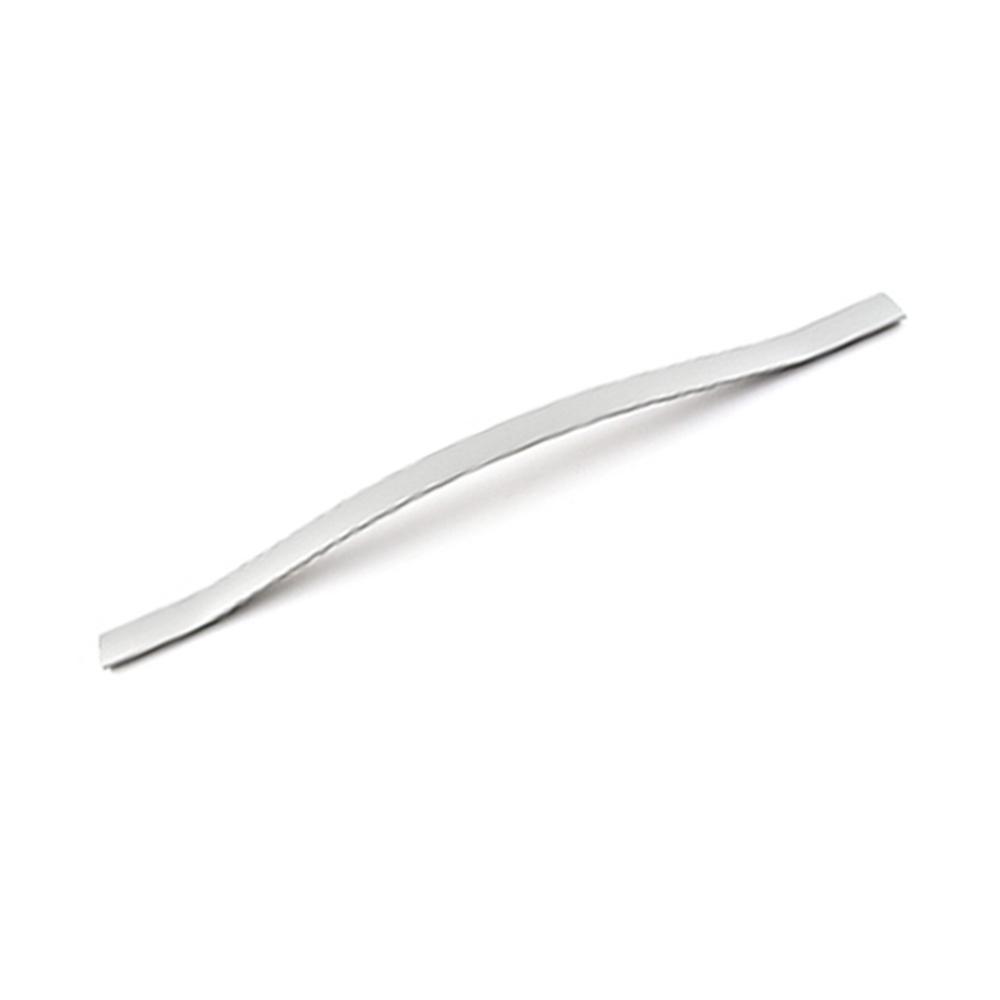 실버무광 알루미늄손잡이 가구부품 2구 437mm 피스포함