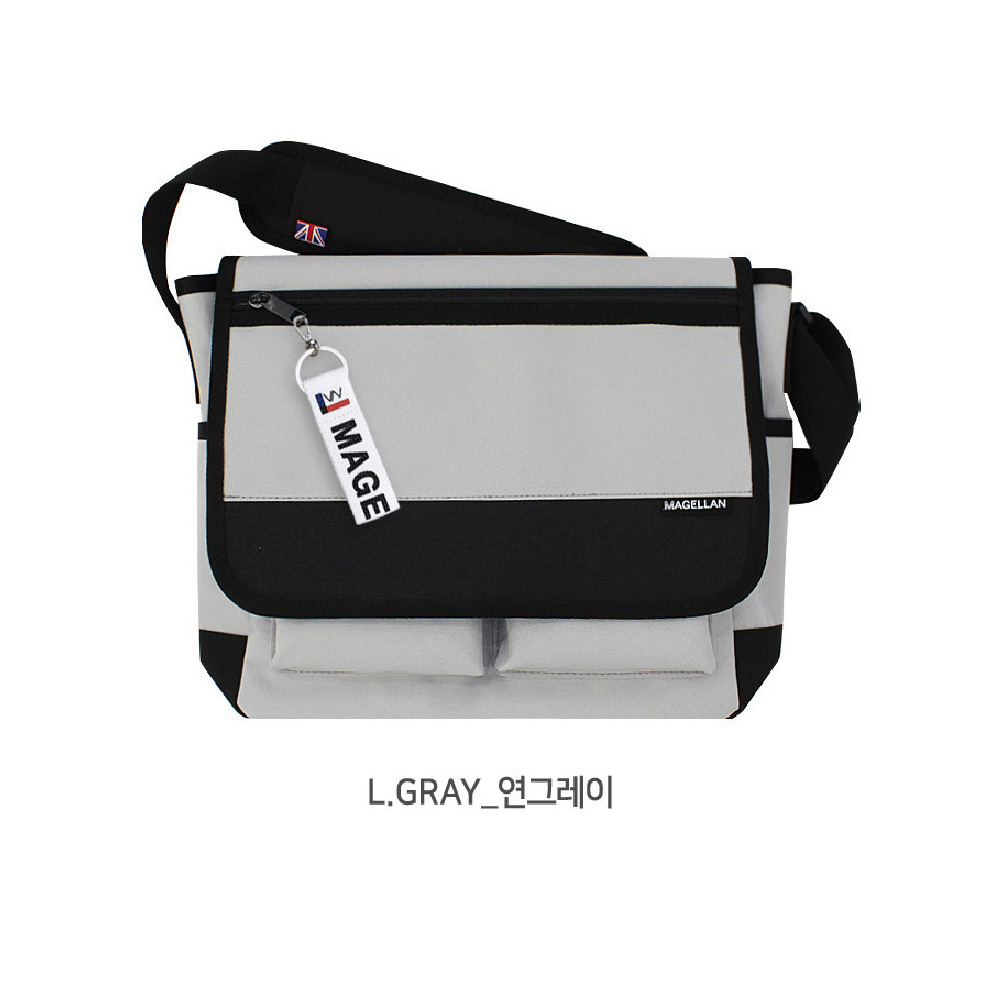 남학생 여학생 중 고등학생 대학생 방수 큰 빅사이즈 메신저백 태블릿 노트북 크로스백 가방 이미지 8