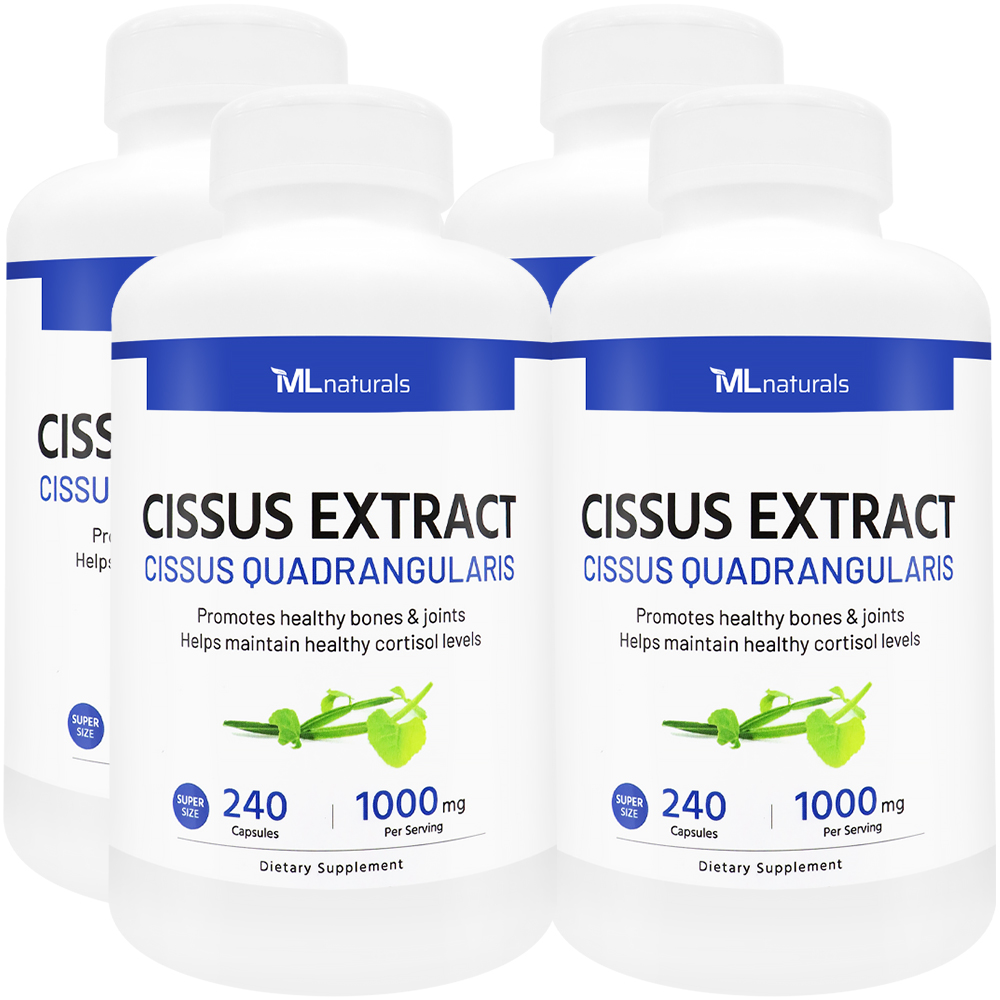 마이라이프 내추럴스 시서스 추출물 1000mg 수퍼사이즈 알약 240캡슐, 4개 - 메인 이미지