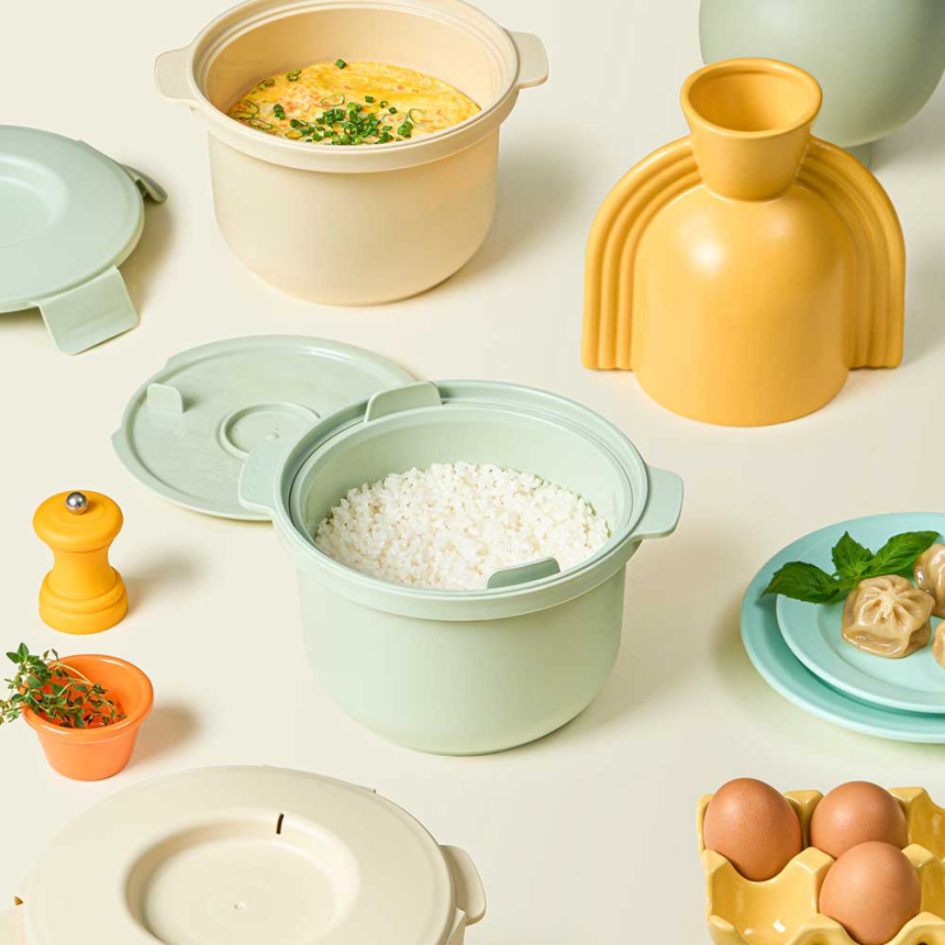 칼로볼 저당밥솥 전자레인지 찜기 저칼로리 사진 5