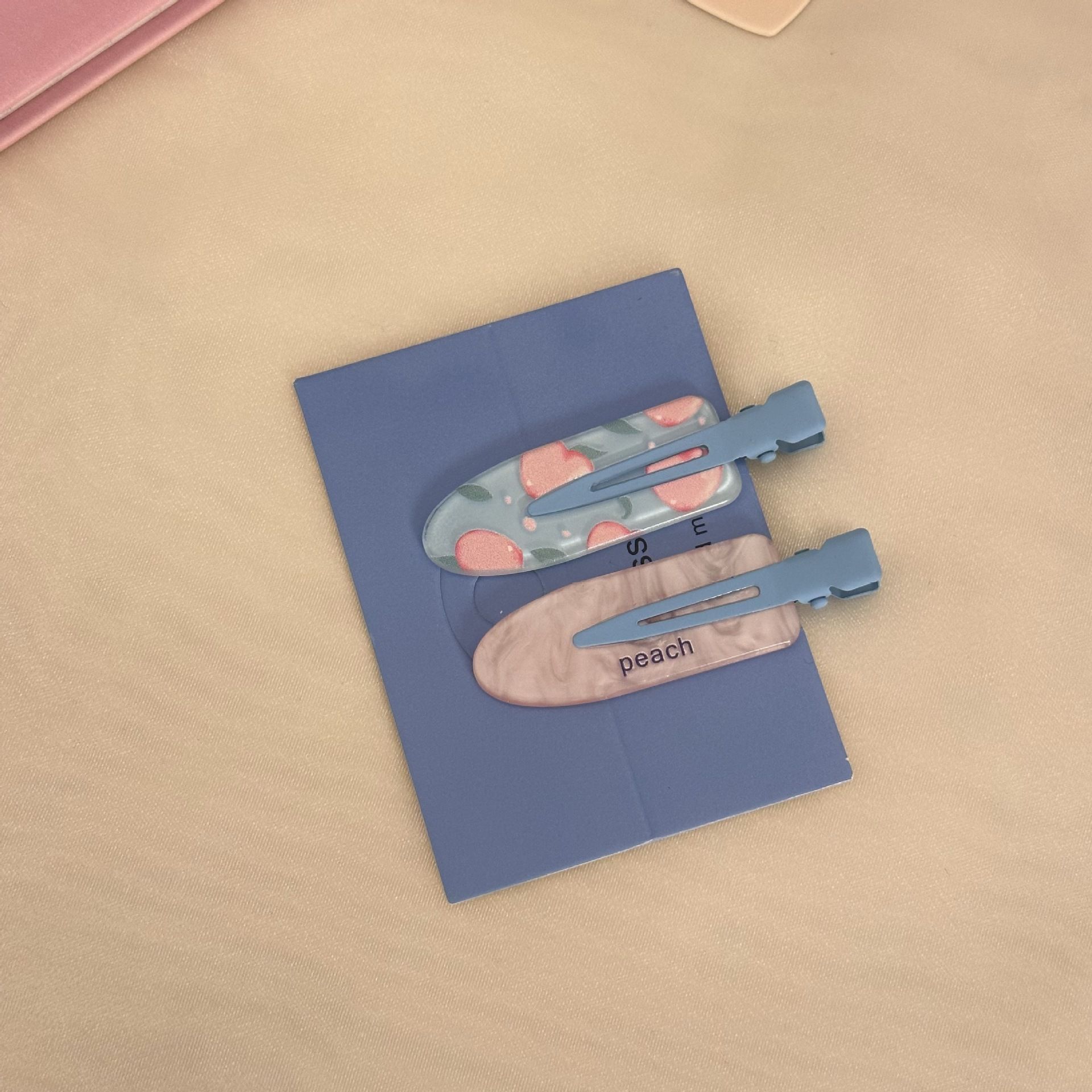 후르츠 포인트 집게핀 옆머리핀 헤어핀 메이크업샵 백스테이지 - 상세 이미지 5