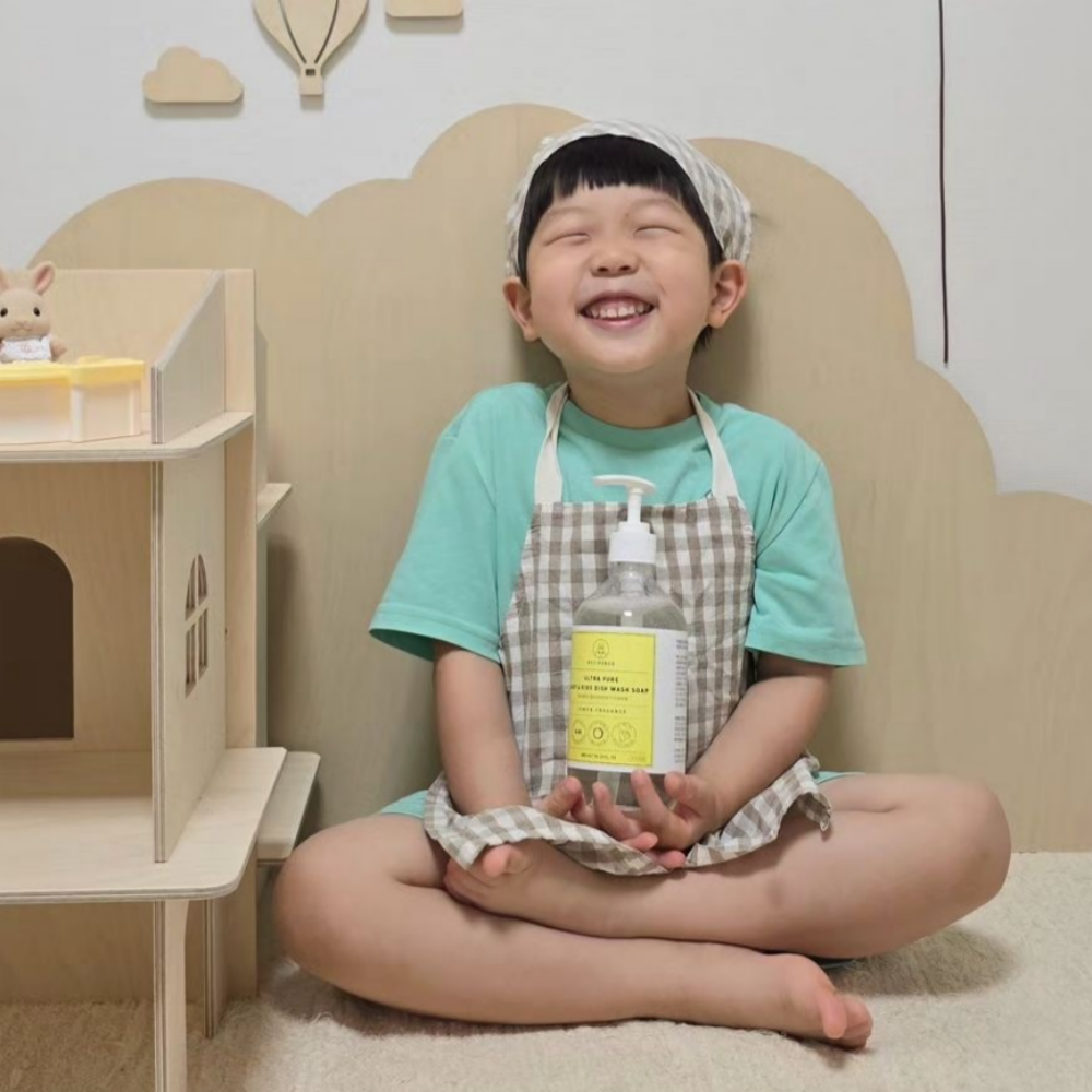 레시피박스 아기 젖병 주방 세제 480ml 유아식기 과일 - 상세 이미지 2