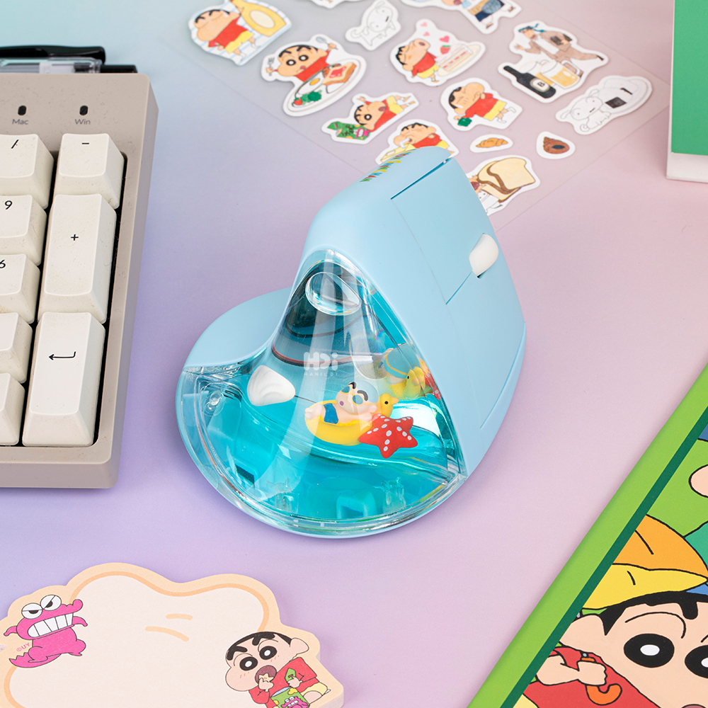 짱구 무선 버티컬 마우스 손목보호 인체공학 사무실 블루투스