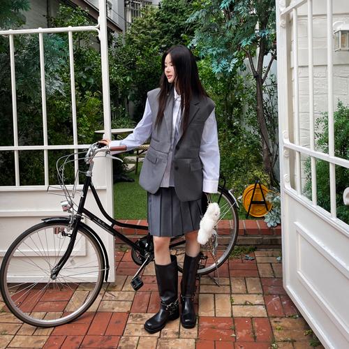Foley two-way vest : 파티수