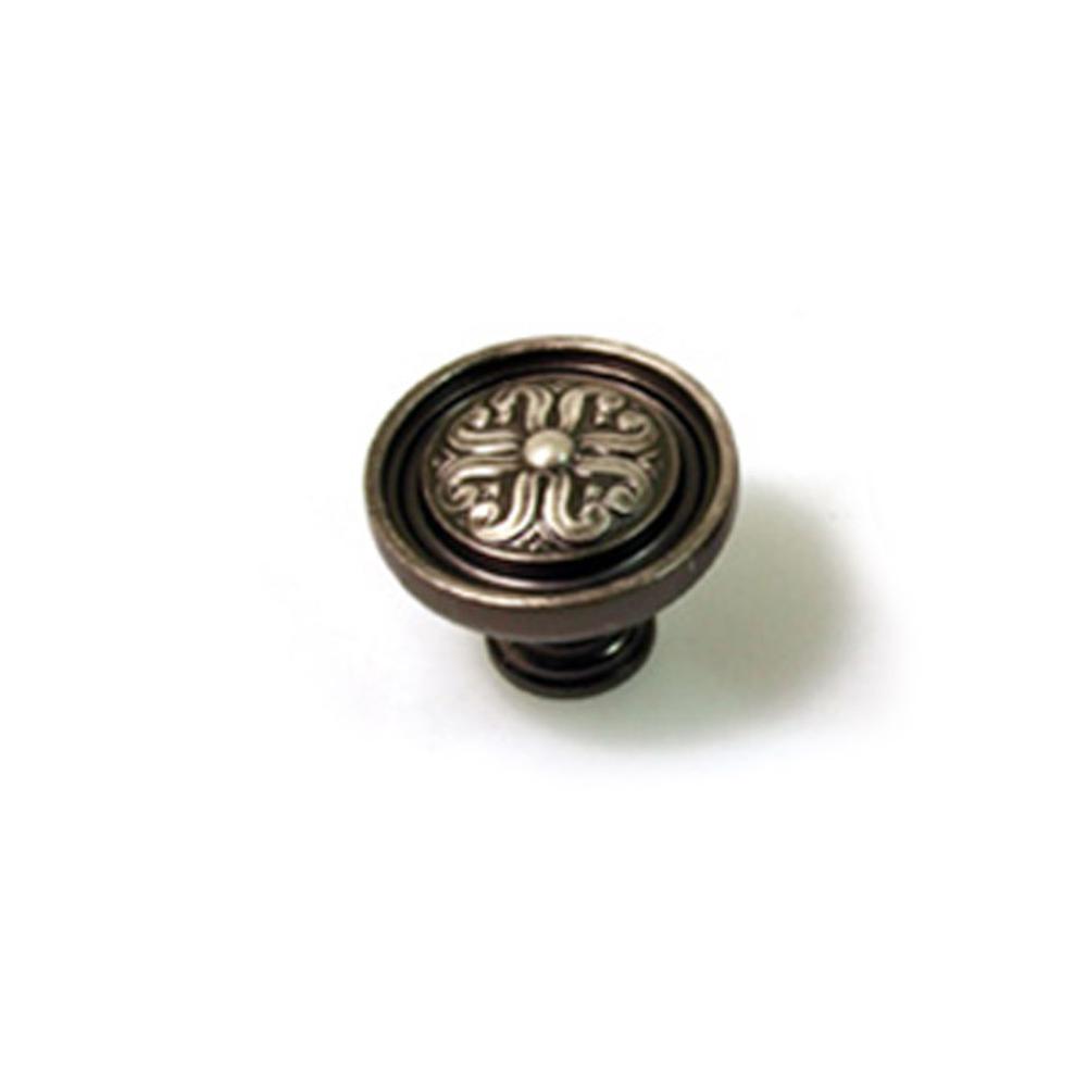 엔틱 1구손잡이 가구손잡이 30mm 소형 은착 아연