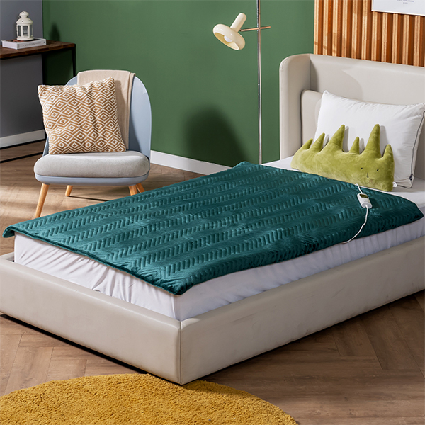 이메텍 프리미엄 벨벳 전기담요 GOK-097 (에메랄드그린)