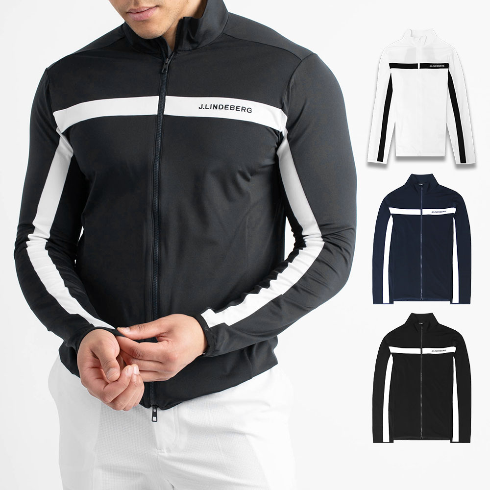 제이린드버그 남성 골프 자비스 자켓 미드레이어 바람막이