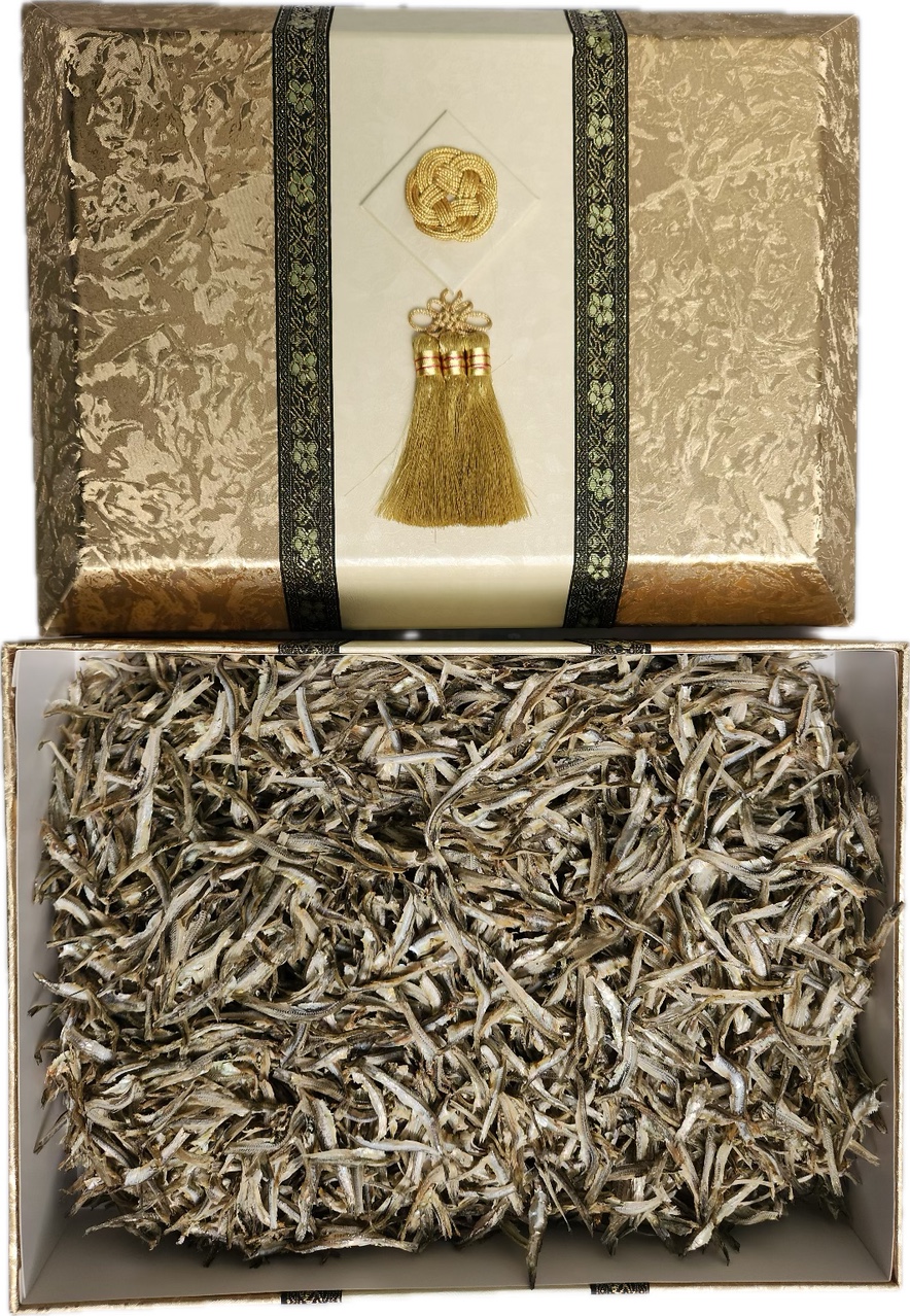 명식품본사 은빛 깐멸치 선물세트 한지함 상자 손질한멸치 1박스 1kg, 1개 - 상세 이미지 2