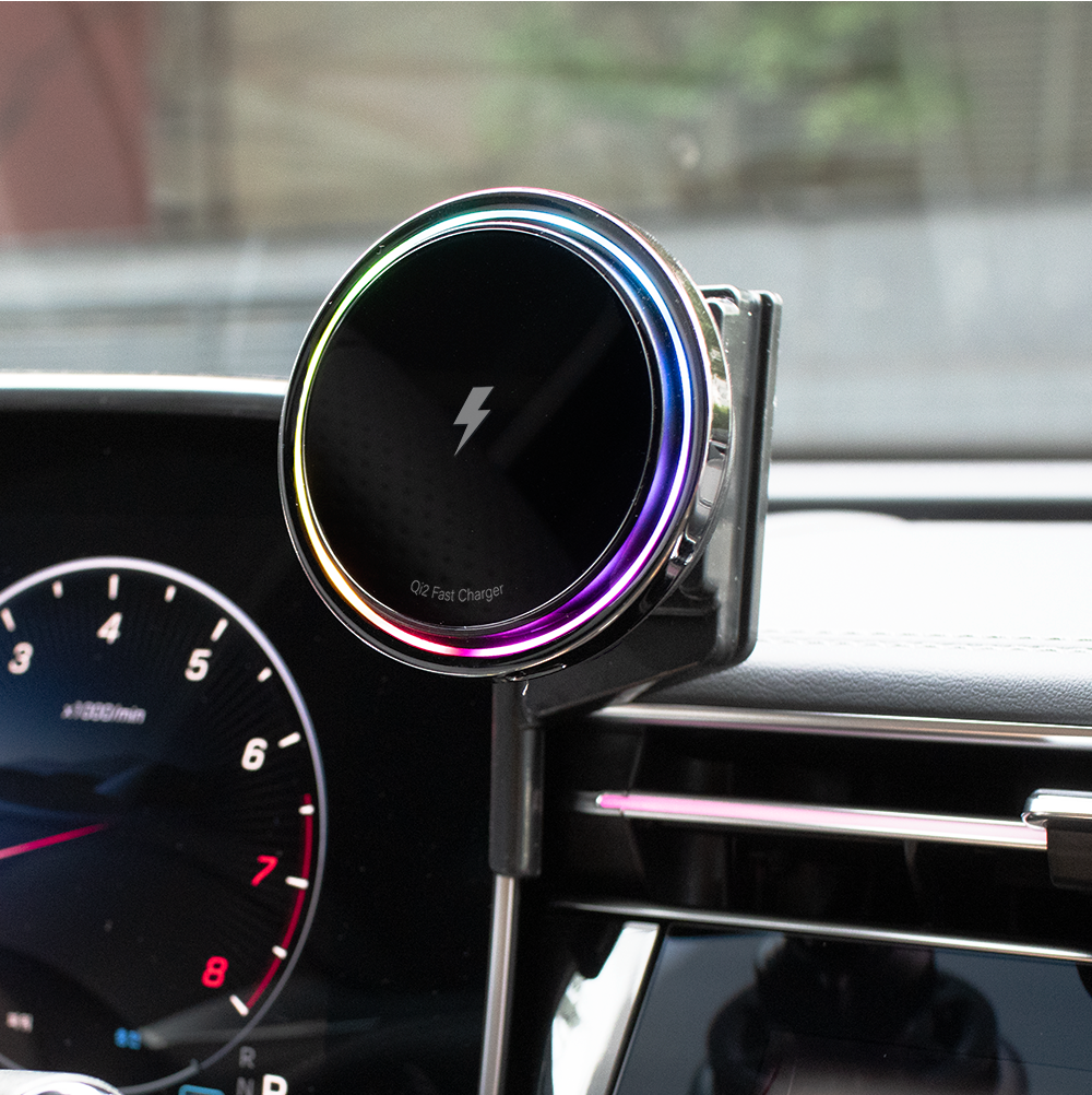 인사이드에디션 HALO Qi2 초고속 차량용 맥세이프 무선충전기 냉각쿨링