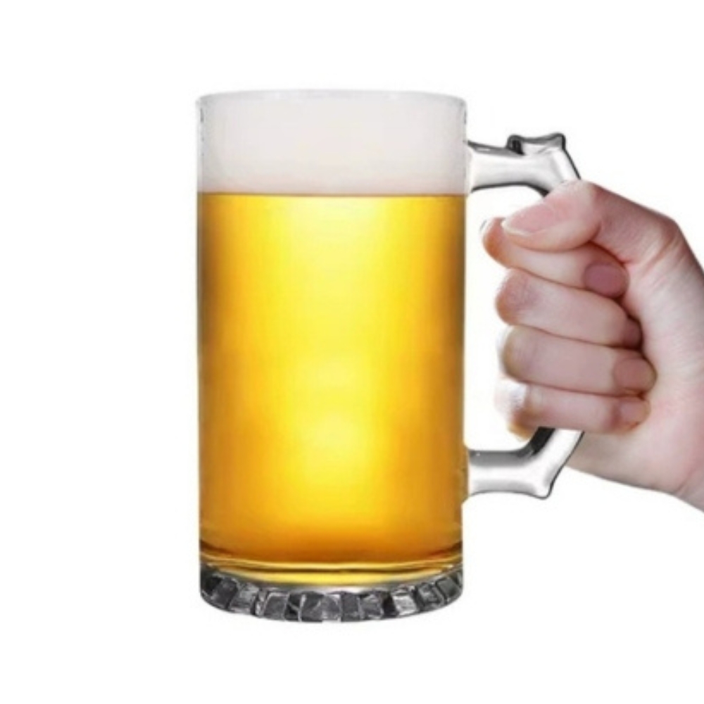 블리스 하이볼잔 유리 맥주잔 2P 머그타입 생맥주잔 600 500ml 이미지 6