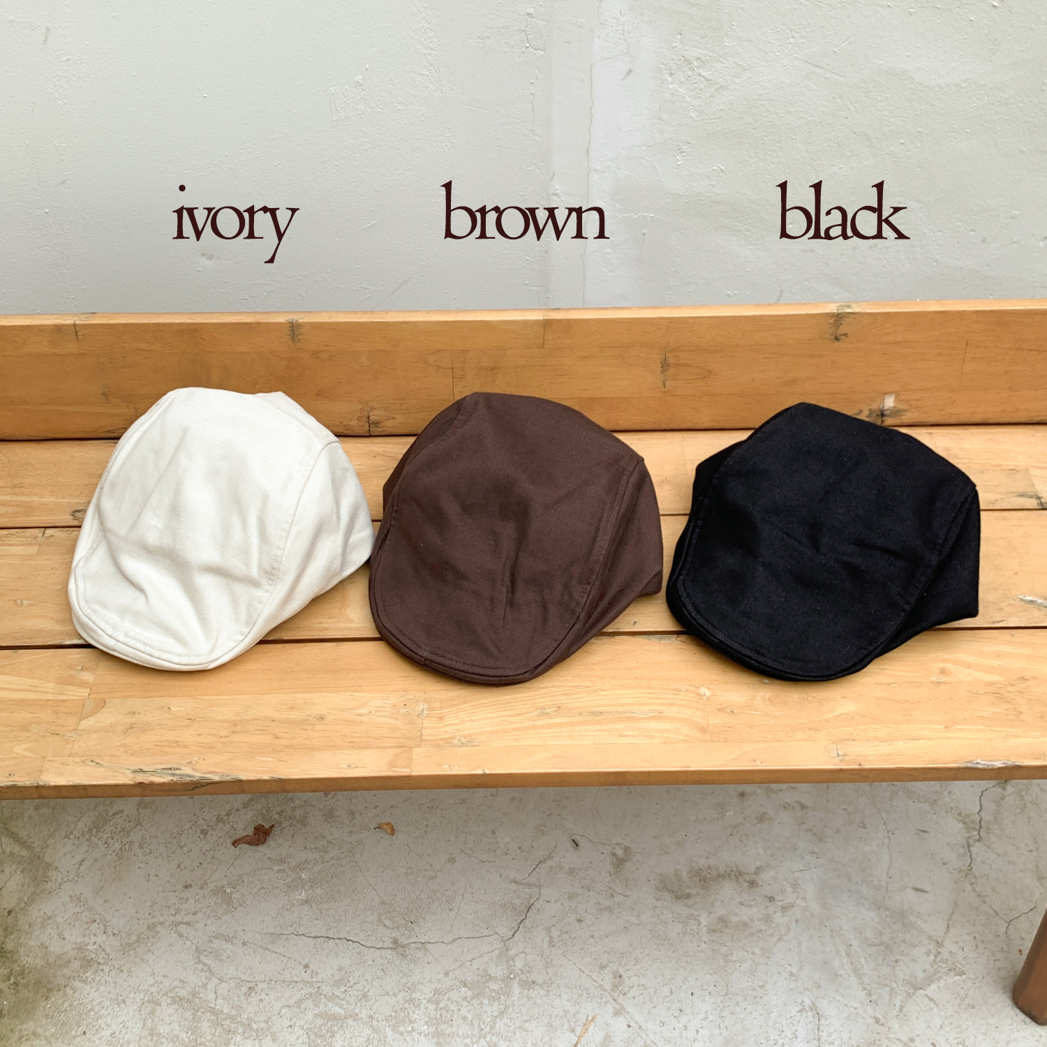 포워드 무지 라인 헌팅캡 모자 3color 상세 이미지 3