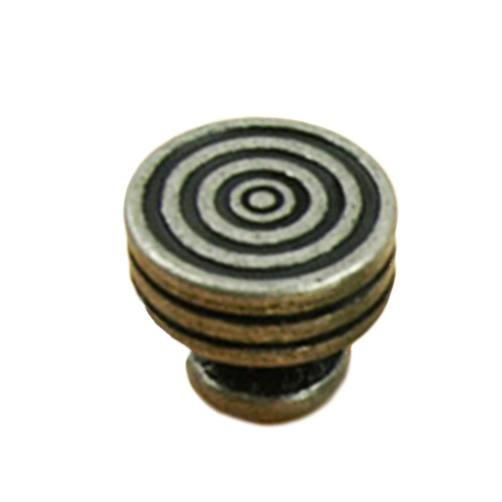 31mm 은착 나이테 가구손잡이 1구 아연합금 피스포함