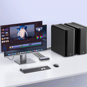 유그린 8K 60Hz HDMI 2.1 USB 멀티허브 KVM 스위치 CM... 개봉기 | 실사용 후기 - 상품 이미지 2