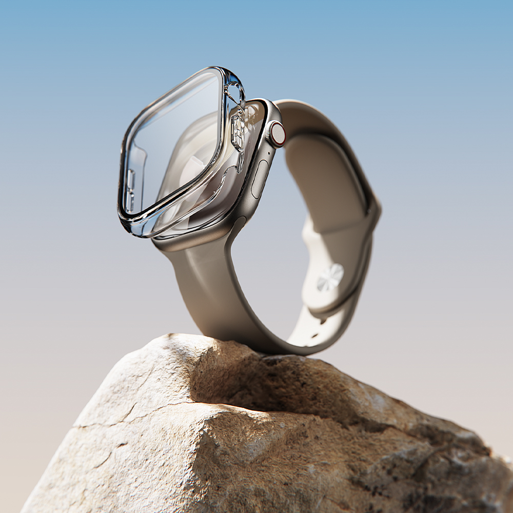 빅쏘 애플워치 케이스 강화유리 풀커버 레빅스킨