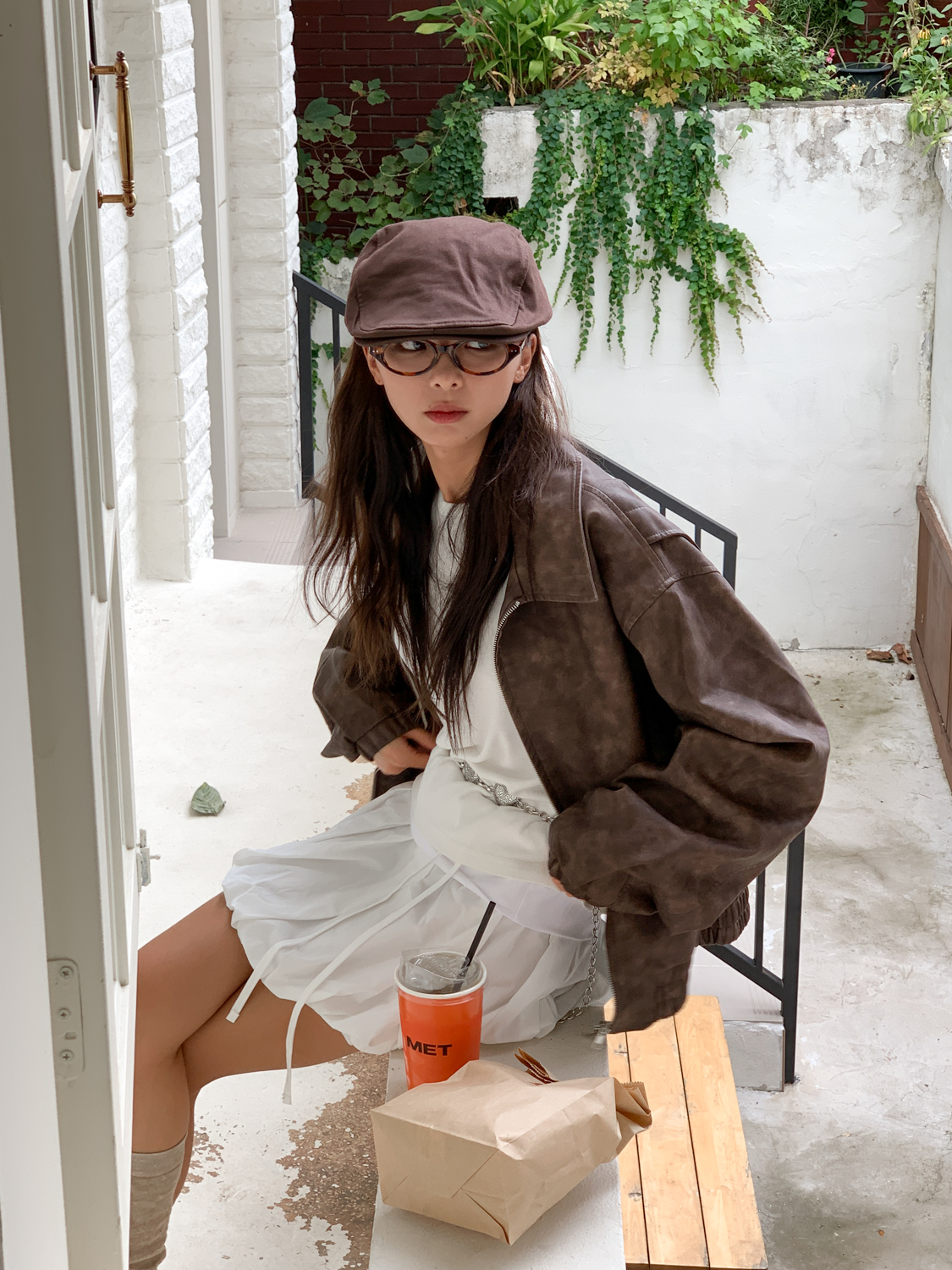 포워드 무지 라인 헌팅캡 모자 3color 상세 이미지 18