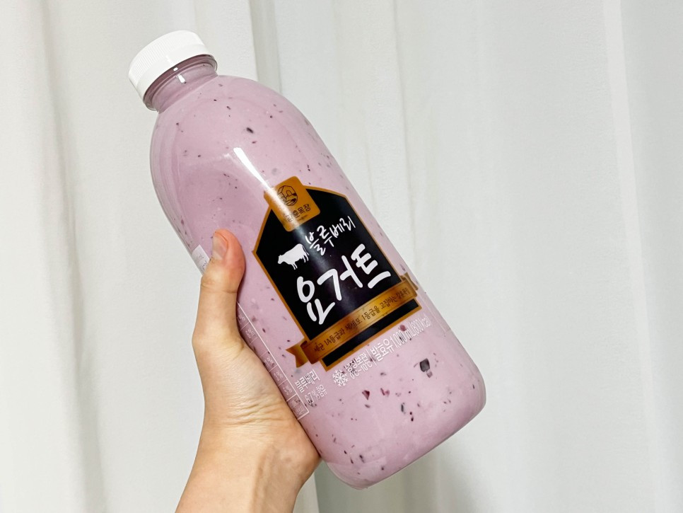 프리미엄 마시는 요거트 3종 1000ml /딸기 블루베리 냉장보관 강훈목장 이미지 6