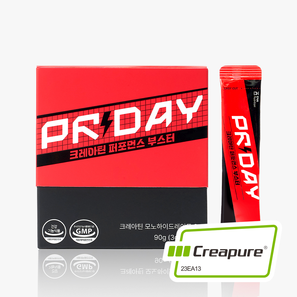 PRDAY 크레아틴 퍼포먼스 부스터 크레아퓨어 30포, 1개 제품 이미지