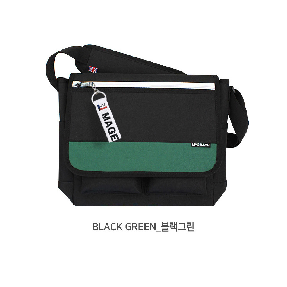 남학생 여학생 중 고등학생 대학생 방수 큰 빅사이즈 메신저백 태블릿 노트북 크로스백 가방 - 상세 이미지 4