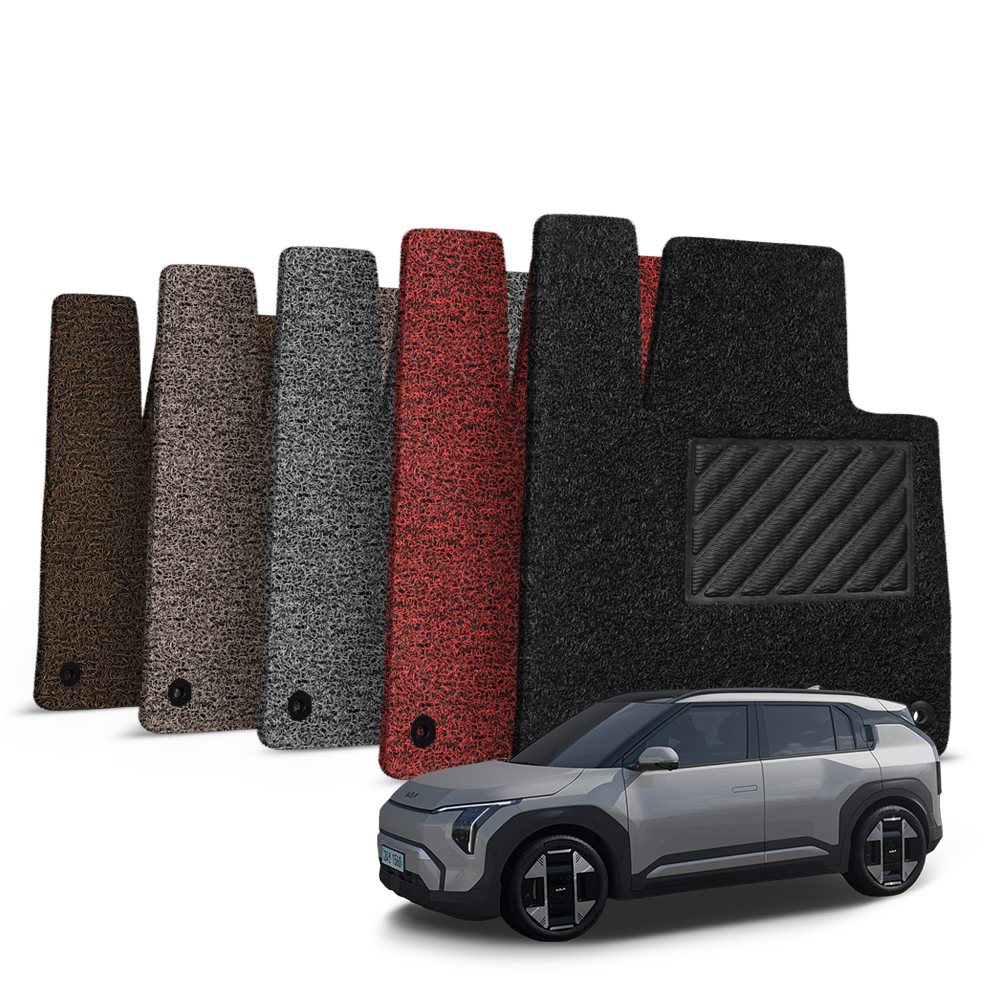 메이튼 EV3 튜닝 자동차 코일매트 확장형 1열+2열 기아 24년 7월~ K223N