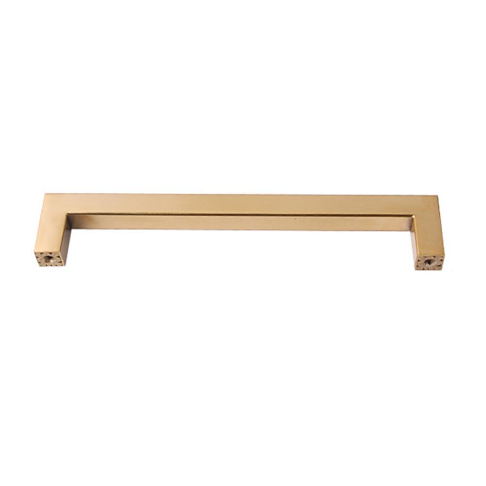 티타늄골드 가구손잡이 서랍당김이 2구 사각 볼트고정 160mm
