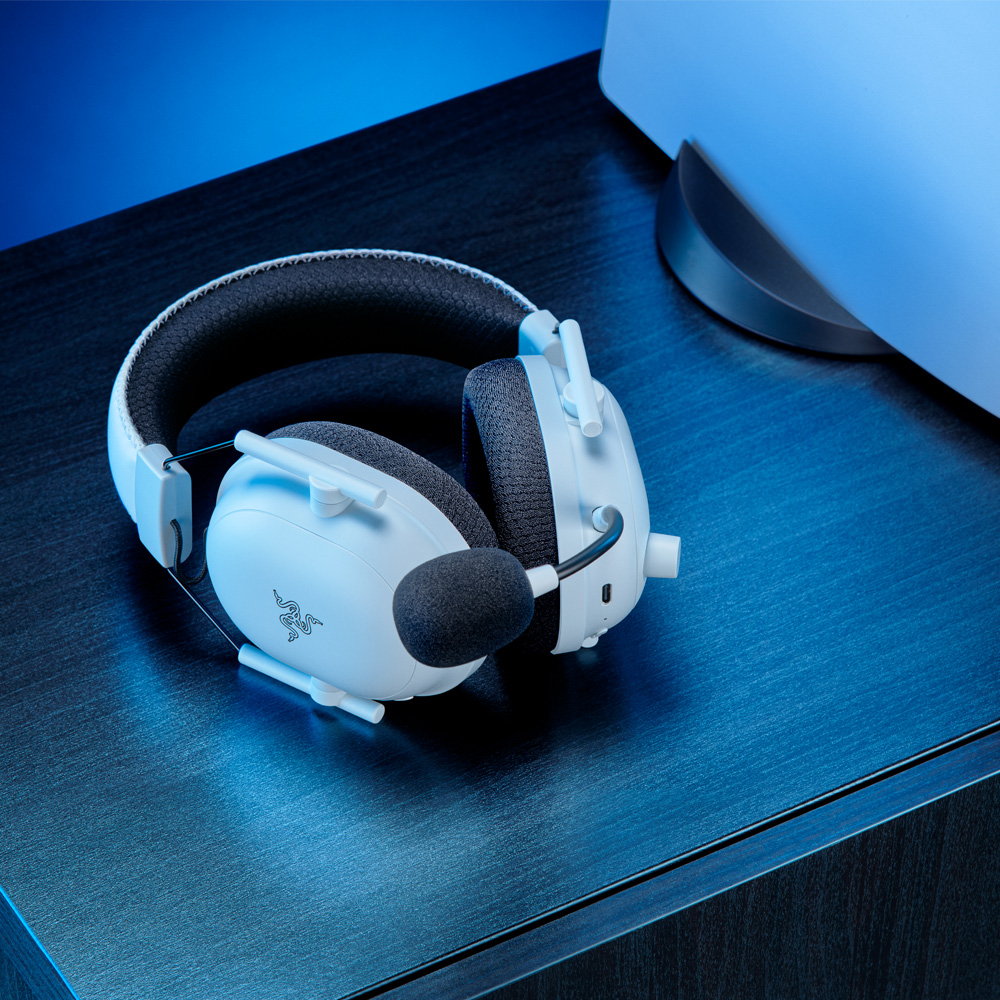 [혜택가 19만]레이저코리아 블랙샤크 V2 프로 PS5 게이밍 헤드셋 화이트