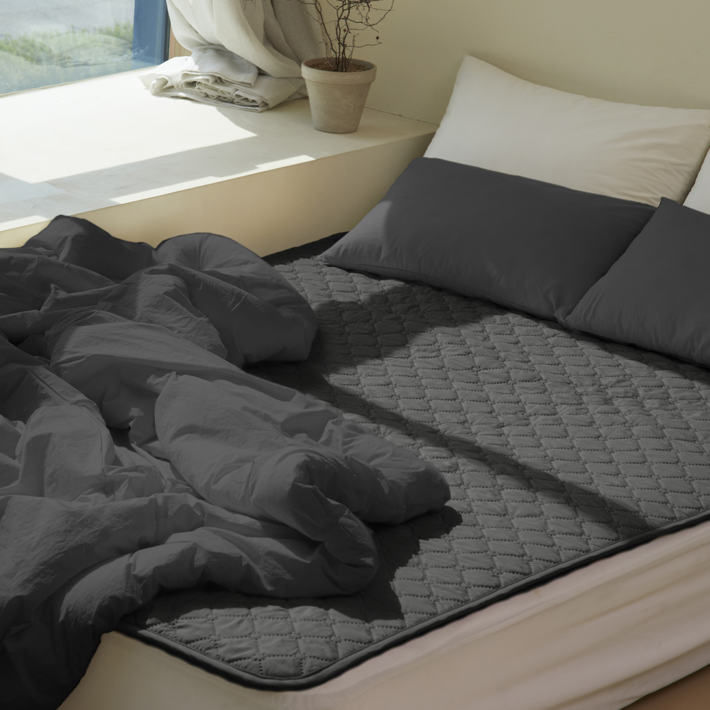 듀플렉스 전기매트 캠핑 원적외선 전기장판 탄소 무자계 워셔블 마이크로 전기요 전자파차단SS