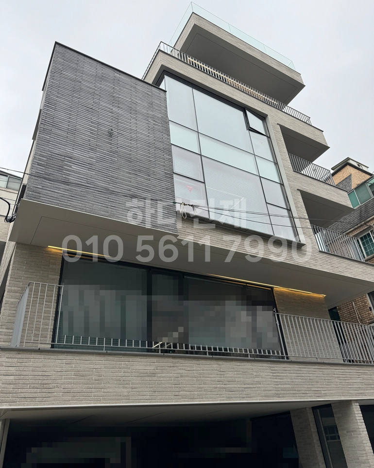 모노타일 롱와이드 500x50x17T 모던블랙, 연브라운 / 하다건재 시공사례