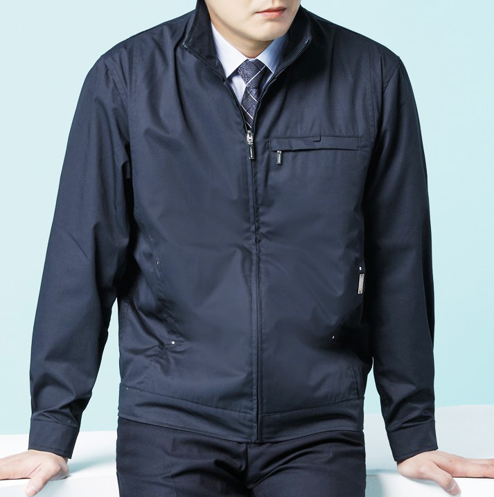 K2세이프티 회사춘추복자켓 봄 가을 직원 단체근무복잠바 관공서 기업단체복상의 - 상세 이미지 3