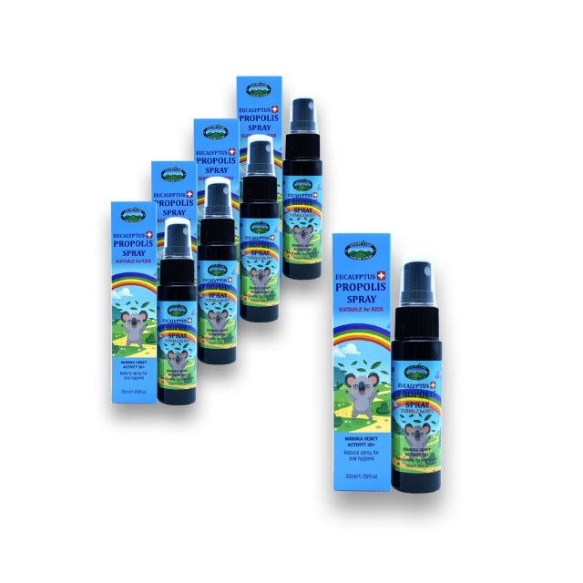 (6ea) 호주 네이쳐스탑 유칼립투스 키즈 프로폴리스 스프레이 35ml 마누카허니 이미지 6