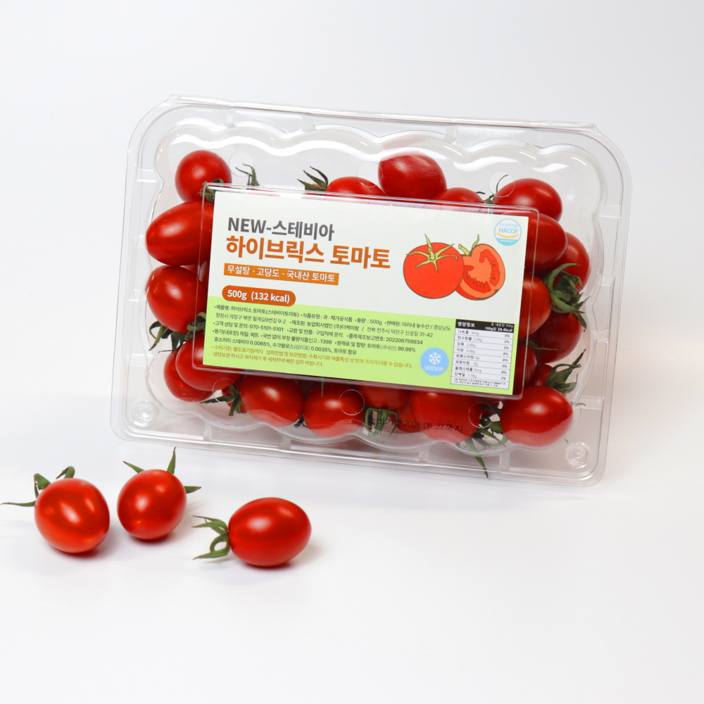 스테비아 방울토마토 1kg (500g x 2팩)  토망고 고당도 과일 토마토