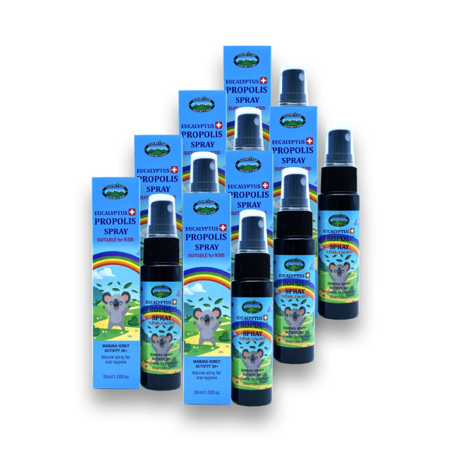 (6ea) 호주 네이쳐스탑 유칼립투스 키즈 프로폴리스 스프레이 35ml 마누카허니 이미지 8