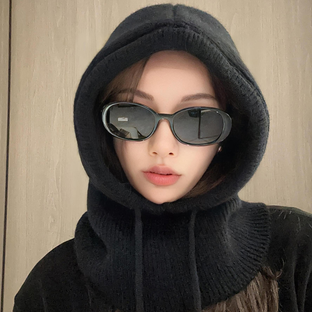 방한 바라클라바 겨울 울 니트 바라클라바 여성 남자 스키 후드 넥워머 바라크라바 목토시 이미지 7