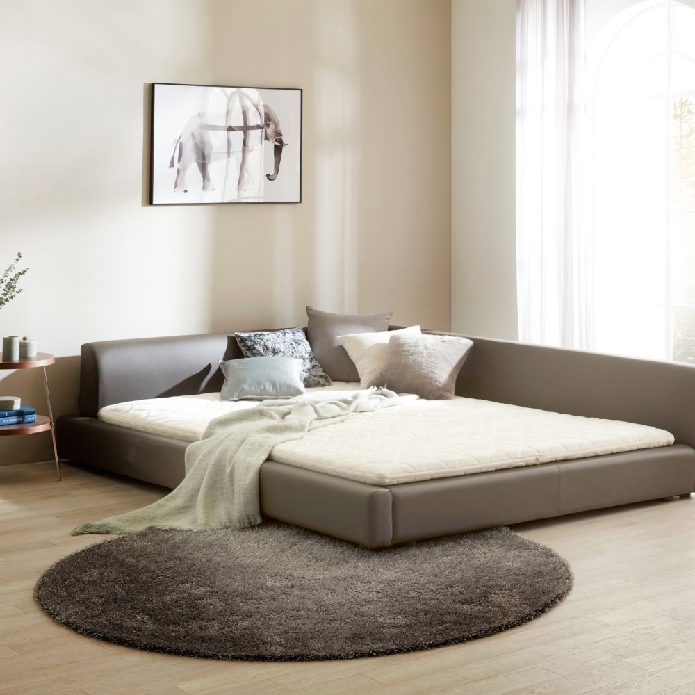 럭스나인 라텍스 토퍼 매트리스 핫앤쿨 퀸 8cm 사계절