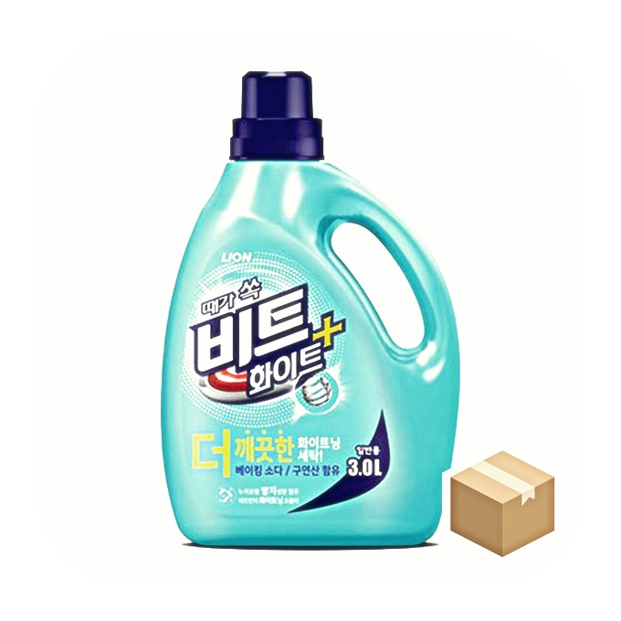빨래 세탁 세제 화이트 플러스 3L 4입 : 예마니