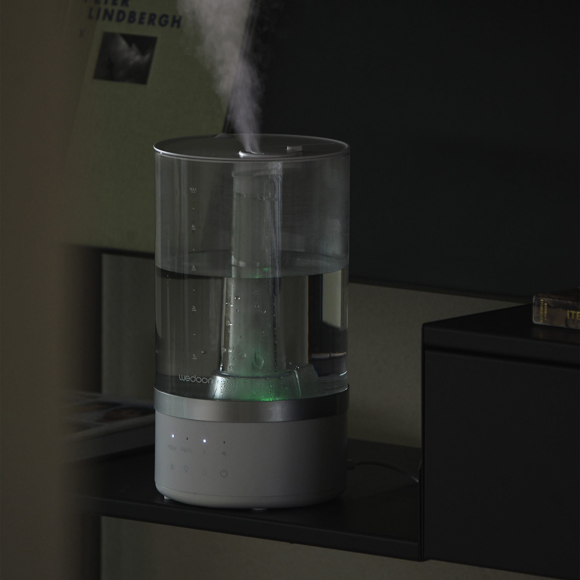 위도어 신생아가습기 아기 대용량 통세척 복합식 가습기 아이노크