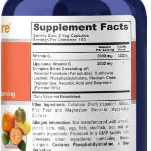 리포좀 비타민c 리포조말 비타민 누사퓨어 2032mg 200캡슐 고함량 ... 맛있게 먹은 솔직 후기 - 상품 이미지 3