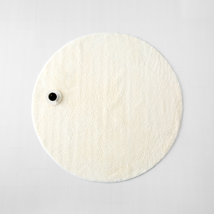 BORUM 러그 D150 장모 ISB0030 아이보리 3667.2280, 150cm