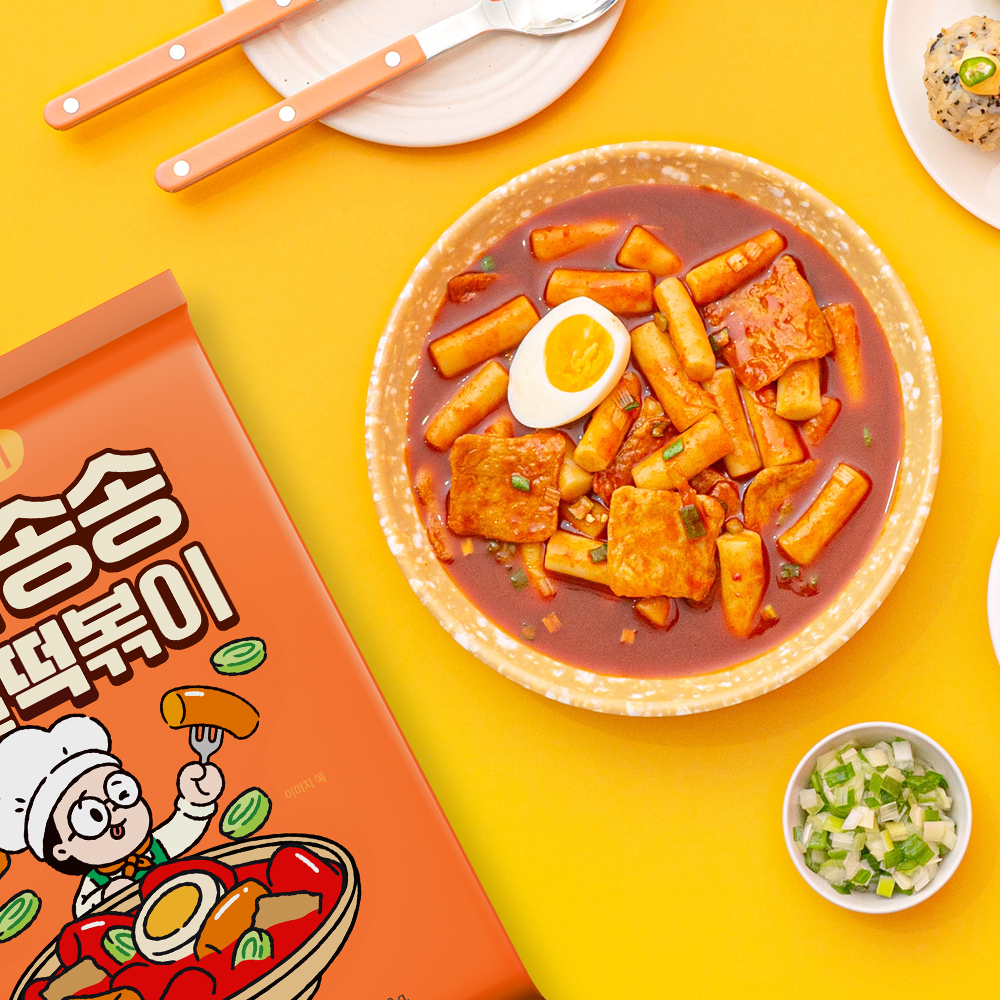 은이세끼 송은이 대파송송 국물떡볶이 2팩+튀김사리 2팩 이미지 2