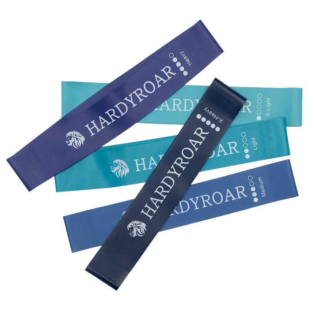 하디로어 스쿼트 사레레 루프 밴드 스트레칭 힙 운동 라텍스 필라테스 요가 5종 세트