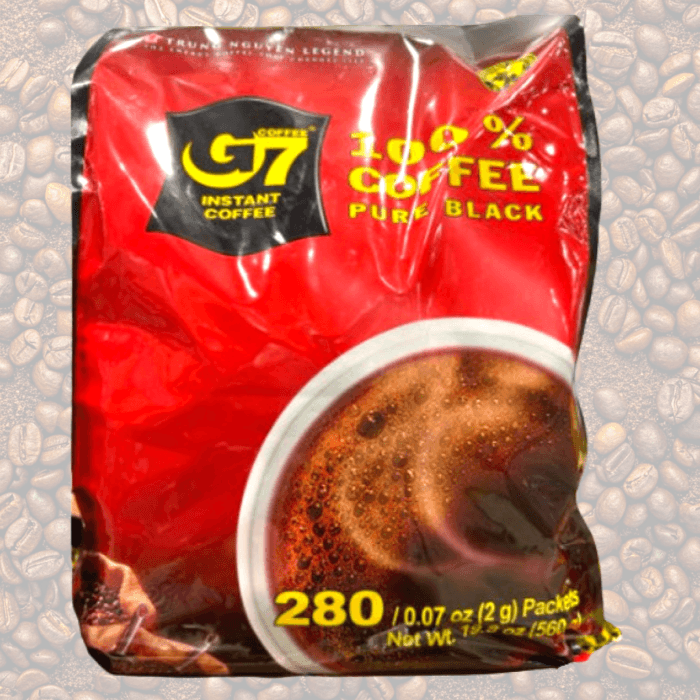 G7 퓨어 블랙 커피 2g x 280입 대용량 지세븐커피 : 트렌디유통