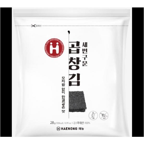 세번구운곱창김 해농 28G : 마켓펀치