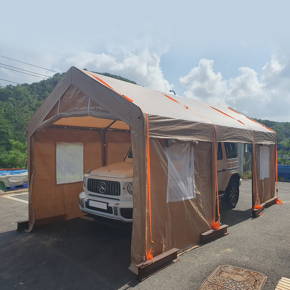 캐노피 주차 천막 주차장 몽골 텐트 차고 차량용